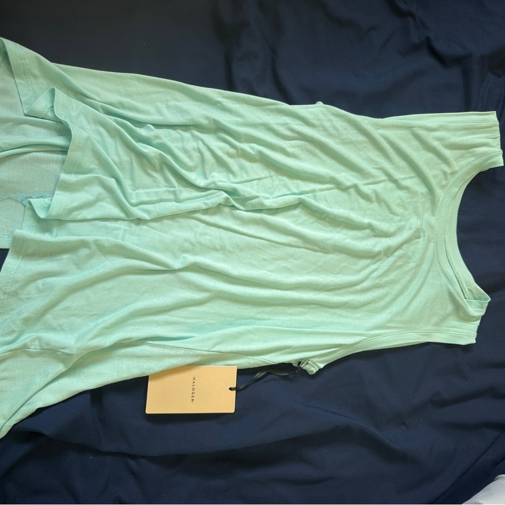 Halogen Mint Green Tank Top